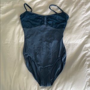 Slate blue Bloch leotard